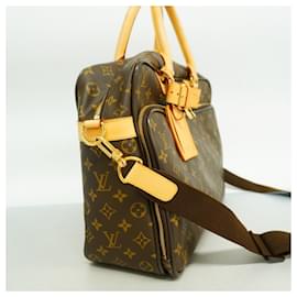 Louis Vuitton-Louis Vuitton Monogram Ikar M23252 Brown Men's Handbag-Brown