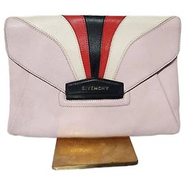 Givenchy Antigona Leather Clutch Pink/Multicolor Pink Multiple colors