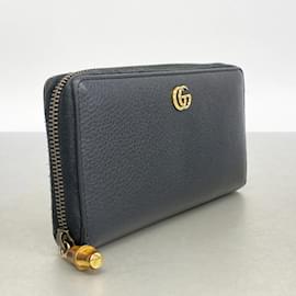 Gucci-Gucci Long Wallet Bamboo 739499-Black