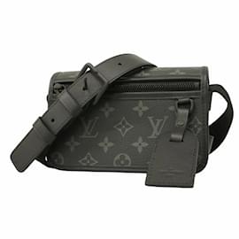 Louis Vuitton-Louis Vuitton Monogram Eclipse Bosphore Shoulder Bag-Black