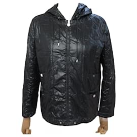 Chanel-CHANEL QUILTED DOWN JACKET P43462V31559 L 44 IT 40 FR BLACK JACKET-Black