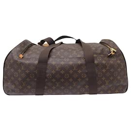 Louis Vuitton-LOUIS VUITTON NEO EOLE DUFFLE 55 MONOGRAM TROLLEY TRAVEL BAG-Brown