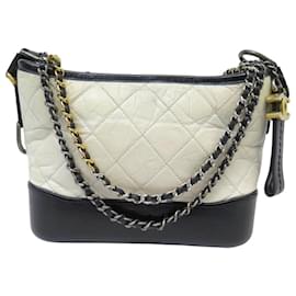 Chanel-CHANEL GABRIELLE PM SHOULDER BAG QUILTED LEATHER HAND BAG PURSE-Other