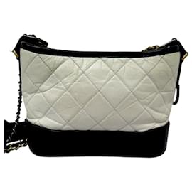 Chanel-CHANEL GABRIELLE PM SHOULDER BAG QUILTED LEATHER HAND BAG PURSE-Other