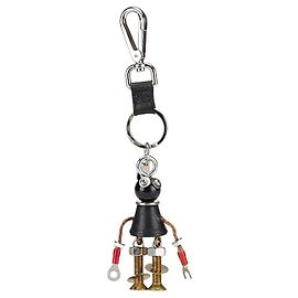 Portachiavi charm Saffiano Robot Prada Nero