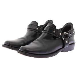 PACO RABANNE Flats T.EU 40 Leather Black