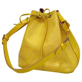 Louis Vuitton-Louis Vuitton Epi Petit Noe Shoulder Bag-Yellow