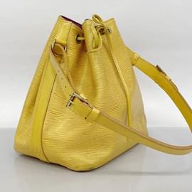 Louis Vuitton-Louis Vuitton Epi Petit Noe Shoulder Bag-Yellow
