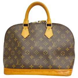 Louis Vuitton-Louis Vuitton Monogram Alma Handbag-Brown