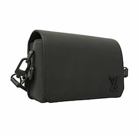 Louis Vuitton-Louis Vuitton Shoulder Bag LV Aerogram Fast Line Wearable Wallet M82085 Noir-Black