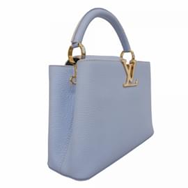 Louis Vuitton-Louis Vuitton Handbag Taurillon Capucines BB M24575-Blue
