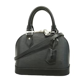 Louis Vuitton-Louis Vuitton Epi Alma BB Handbag-Black
