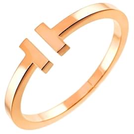 Tiffany & Co-Tiffany & Co. Pulseira T Square em Ouro Rosa-Outro