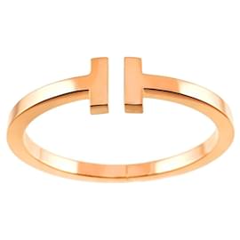 Tiffany & Co-Tiffany & Co. Pulseira T Square em Ouro Rosa-Outro