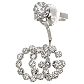 Gucci-Gucci GG Running Diamond Stud Earrings-Other