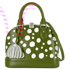 Louis Vuitton-Louis Vuitton LVxYK Epi Alma BB Shoulder Bag-White,Red