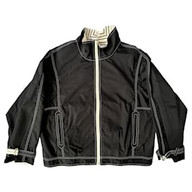 Tory Burch-Tory Burch reversible blouson jacket-Black