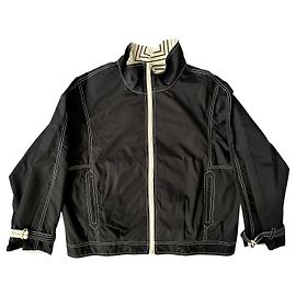 Giacca blouson reversibile Tory Burch Nero
