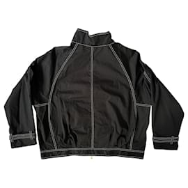 Tory Burch-Tory Burch reversible blouson jacket-Black