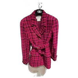 Chanel Colecionador 1995 Rosa Fuschia