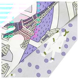 Hermès-Hermes Twilly Scarf - LES NOUVEAUX AMOUREUX DE PARIS-Pink,Multiple colors,Purple