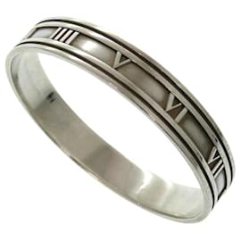 Tiffany & Co-Pulseira de bangles Tiffany Atlas-Prata