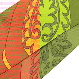 Hermès-Hermes Twilly Festival des Amazones Scarf-Red,Multiple colors,Orange