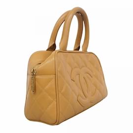 Chanel-Chanel Matelasse Handbag in Beige-Beige