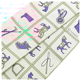 Hermès-Hermes Twilly Couvertures et tenues de Jour Scarf-Pink,Blue,Multiple colors