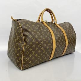 Louis Vuitton-Louis Vuitton Monogram Keepall 60 Boston Bag-Brown