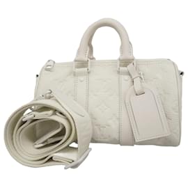 Louis Vuitton-Louis Vuitton Monogram Taurillon Keepall Bandouliere 25-Other