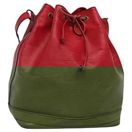 Louis Vuitton-LOUIS VUITTON Epi Noe Shoulder Bag Red M44007 LV Auth EC960-Red