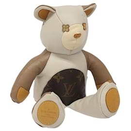 Louis Vuitton-LOUIS VUITTON Monogram Teddy Bear Dudului GI0142 LV Auth BD1894-Monogram
