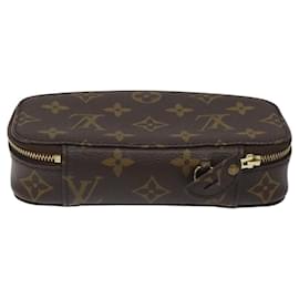Louis Vuitton-LOUIS VUITTON Monogram Posh Monte Carlo Jewelry Box M47350 LV Auth sw175-Monogram