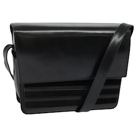 Gucci-GUCCI Shoulder Bag Leather Black 001 109 1314 Auth sw215-Black