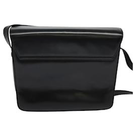 Gucci-GUCCI Shoulder Bag Leather Black 001 109 1314 Auth sw215-Black