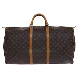 Louis Vuitton-LOUIS VUITTON Monogram Keepall 60 Boston Bag M41422 LV Auth ep8074-Monogram