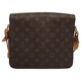 Louis Vuitton-LOUIS VUITTON Monogram Cartouchiere GM Shoulder Bag M51252 LV Auth BA837-Monogram