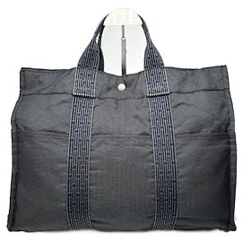 Borsa vintage Hermès nero antracite Nero