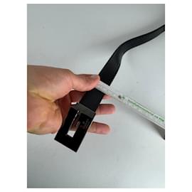 Gucci-GUCCI Belts T.cm 95 Leather-Black