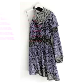 Autre Marque-Halpern Pink Ombre Sequin Dress-Pink