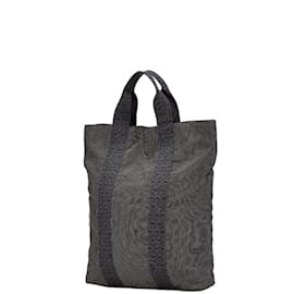 Hermès-Sac cabas à main Hermes Air Line-Marron