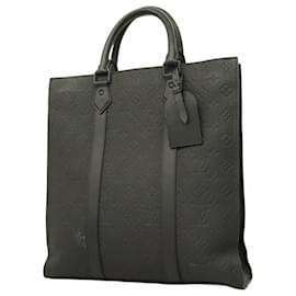 Louis Vuitton-Louis Vuitton Monogram Taurillon Tote Bag-Black
