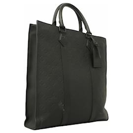 Louis Vuitton-Louis Vuitton Monogram Taurillon Tote Bag-Black