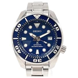 Seiko-Seiko Prospex Diver Scuba Automatic Wristwatch-Silvery