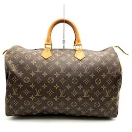 Louis Vuitton-Louis Vuitton Speedy 40 Handbag-Brown