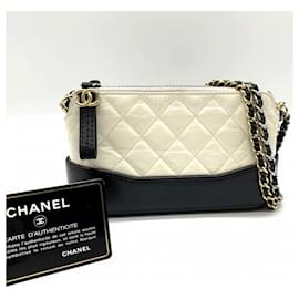 Chanel-Chanel Gabrielle Phone Holder Mini Shoulder Bag-White