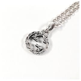 Gucci-Gucci Interlocking G Necklace in Silver 925-Silvery