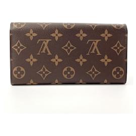 Louis Vuitton-Louis Vuitton Portefeuille Sarah Monogram Long Wallet-Brown