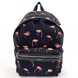 Sac à dos Flamant Rose Yves Saint Laurent Noir